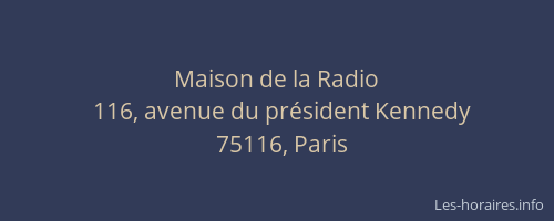Maison de la Radio