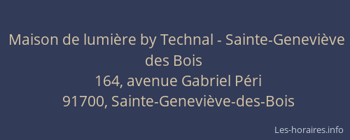 Maison de lumière by Technal - Sainte-Geneviève des Bois