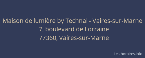 Maison de lumière by Technal - Vaires-sur-Marne