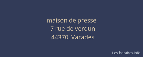 maison de presse