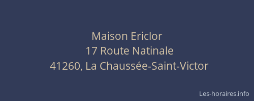 Maison Ericlor