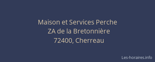 Maison et Services Perche