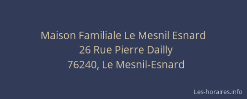 Maison Familiale Le Mesnil Esnard