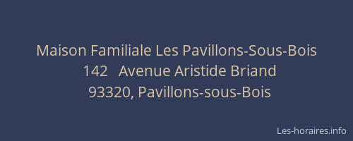 Maison Familiale Les Pavillons-Sous-Bois