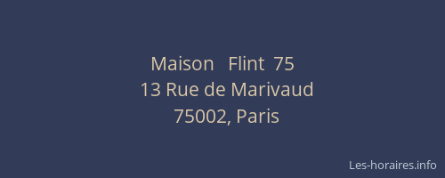 Maison   Flint  75