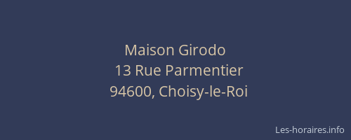 Maison Girodo