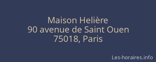 Maison Helière