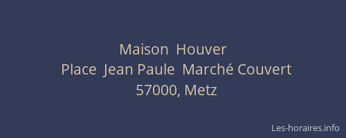 Maison  Houver