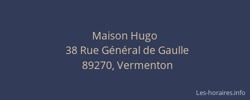 Maison Hugo