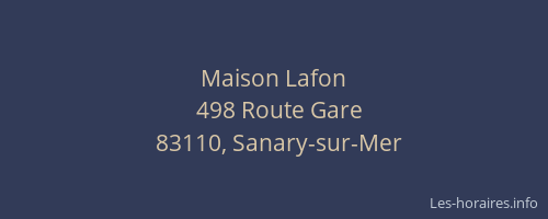 Maison Lafon
