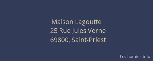 Maison Lagoutte