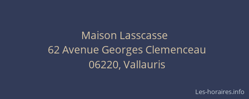 Maison Lasscasse