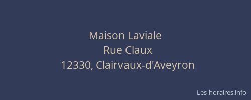 Maison Laviale