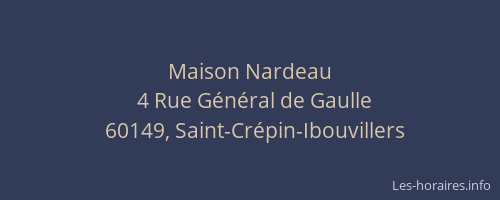 Maison Nardeau