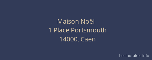 Maison Noël