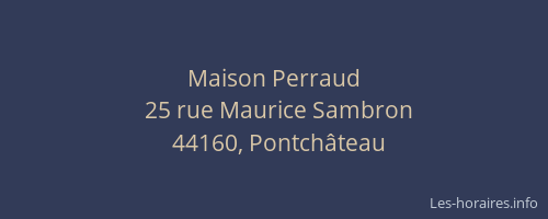 Maison Perraud