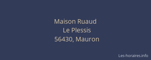 Maison Ruaud