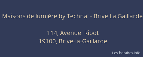 Maisons de lumière by Technal - Brive La Gaillarde
