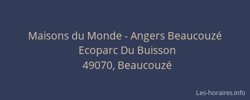 Maisons du Monde - Angers Beaucouzé