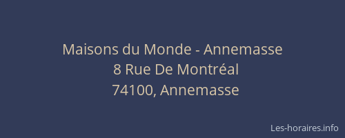 Maisons du Monde - Annemasse