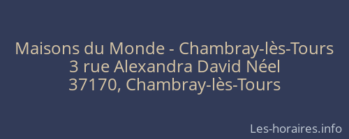 Maisons du Monde - Chambray-lès-Tours