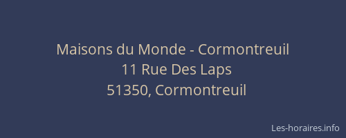 Maisons du Monde - Cormontreuil