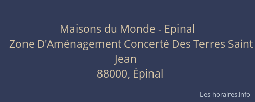 Maisons du Monde - Epinal