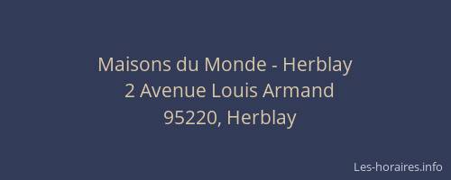 Maisons du Monde - Herblay