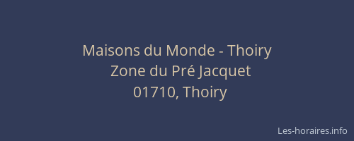 Maisons du Monde - Thoiry