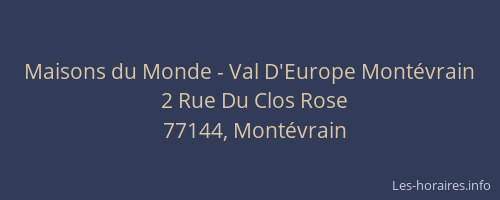 Maisons du Monde - Val D'Europe Montévrain