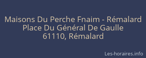 Maisons Du Perche Fnaim - Rémalard