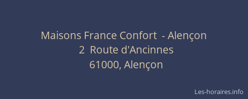 Maisons France Confort  - Alençon