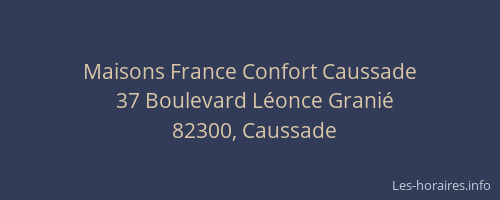 Maisons France Confort Caussade