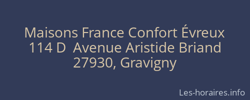 Maisons France Confort Évreux