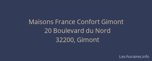 Maisons France Confort Gimont