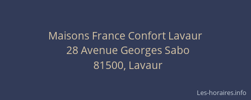 Maisons France Confort Lavaur
