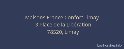 Maisons France Confort Limay
