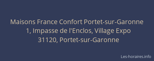 Maisons France Confort Portet-sur-Garonne