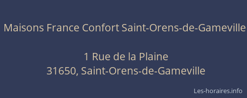 Maisons France Confort Saint-Orens-de-Gameville