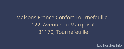 Maisons France Confort Tournefeuille
