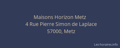 Maisons Horizon Metz