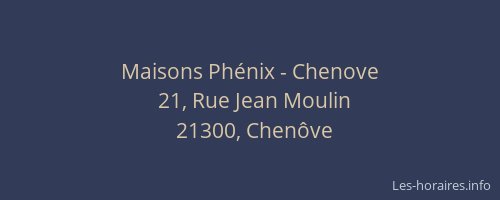 Maisons Phénix - Chenove