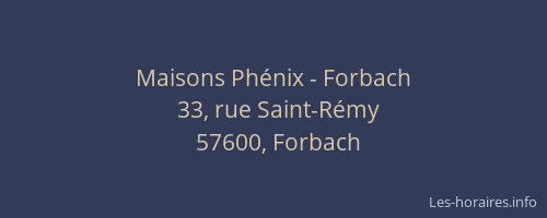 Maisons Phénix - Forbach