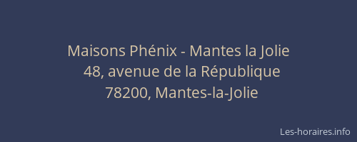 Maisons Phénix - Mantes la Jolie