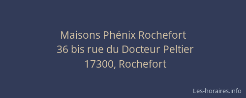 Maisons Phénix Rochefort