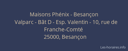 Maisons Phénix - Besançon