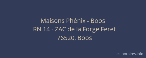 Maisons Phénix - Boos