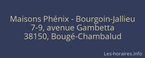 Maisons Phénix - Bourgoin-Jallieu