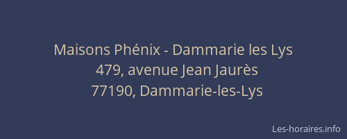 Maisons Phénix - Dammarie les Lys