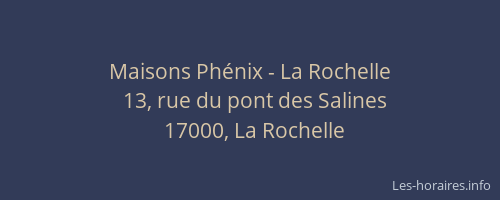 Maisons Phénix - La Rochelle